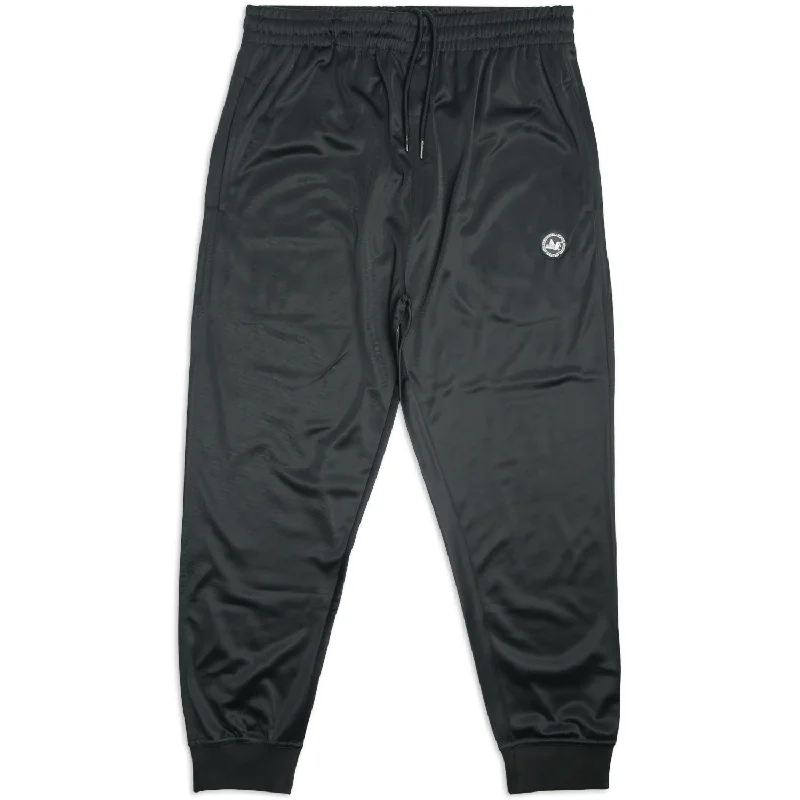 Versatile Cuffed Pants for Casual or Dressy Looks-Andre Track Pants Black