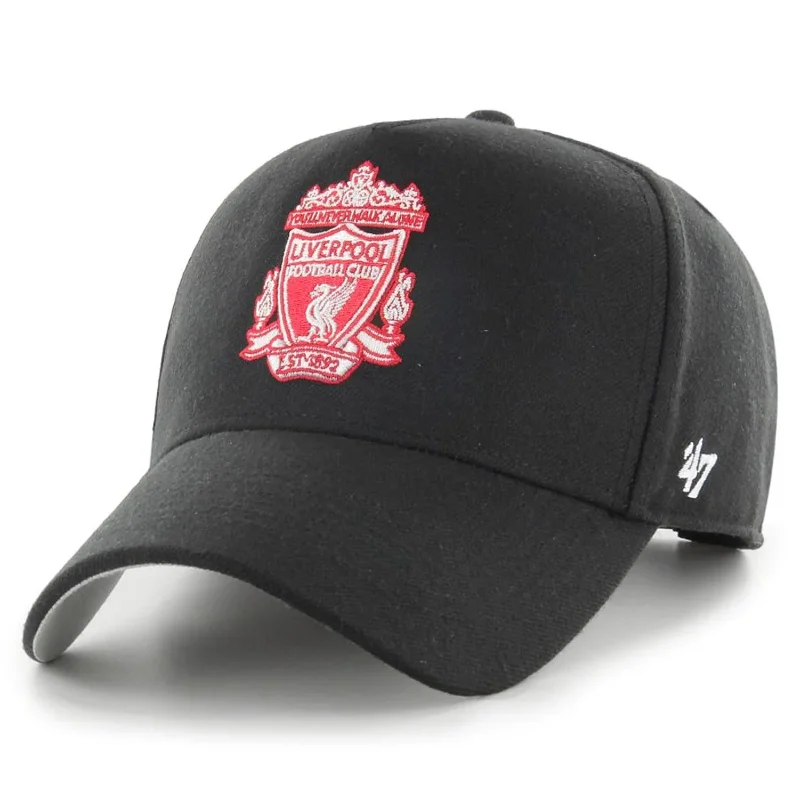 Casual Fishing Hat for Outdoor Fun-Liverpool FC Team MVP DT Football Cap Snapback Soccer by 47