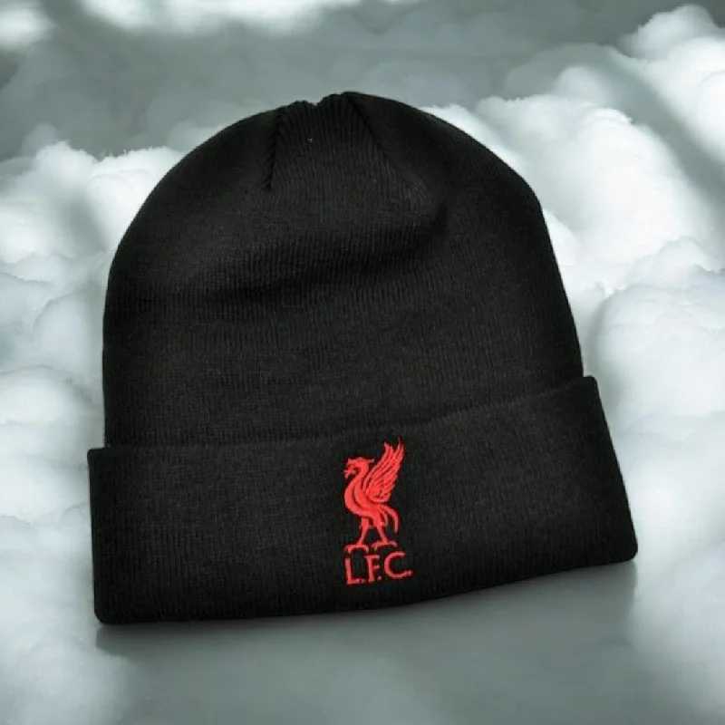 Stylish Beanie for Winter Fashion-Liverpool Official Bronx Ski Hat