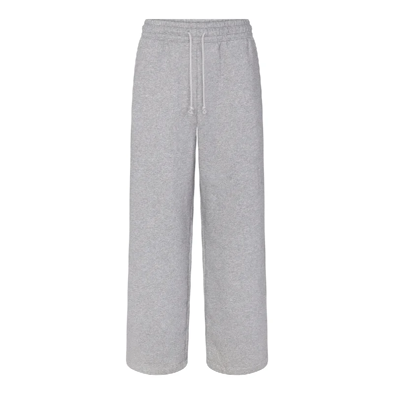 Stylish Plaid Pants for Unique Style-900 GSM 'Heather Gray' Straight-Leg Pants