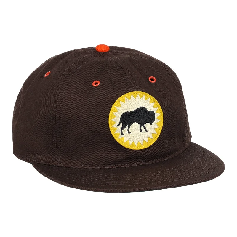 Sporty Golf Cap for Outdoor Sports-Houston Buffaloes Cotton Twill Ballcap