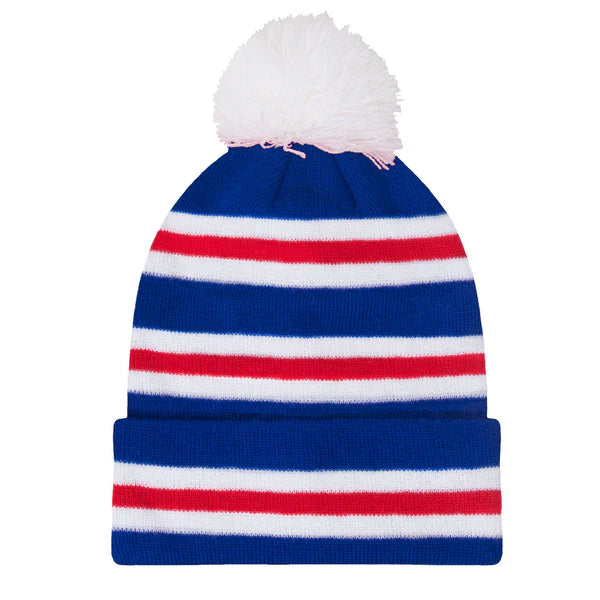 Sporty Running Visor for Outdoor Activities-Fan Originals Rangers Inspired Retro Knit Hat