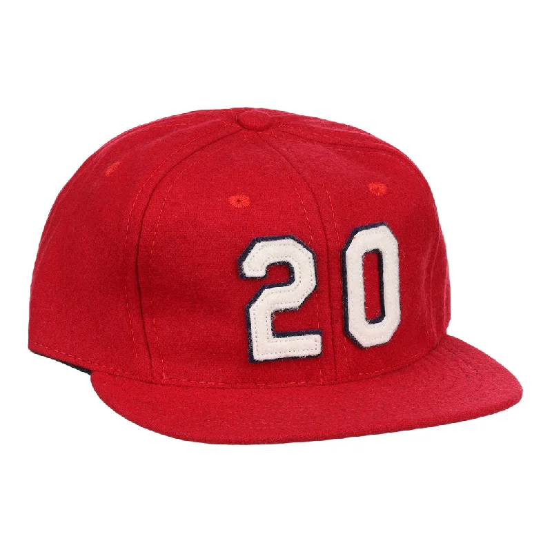 Elegant Cloche Hat for Vintage-Inspired Fashion-Lou Brock Signature Series Ballcap