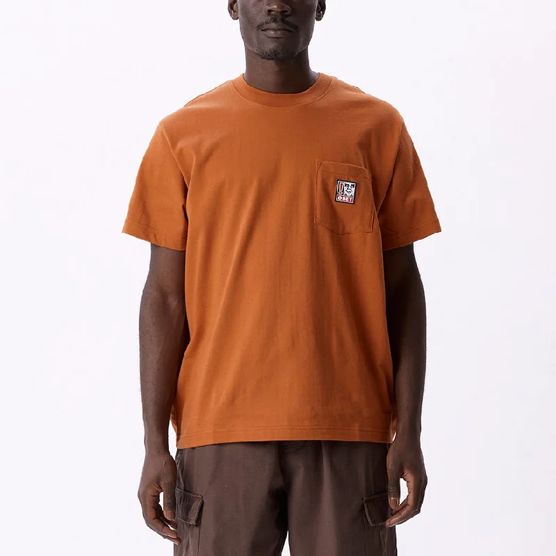 Artistic Abstract T-Shirt for Creative Souls-Point Organic S/S Pocket Tee