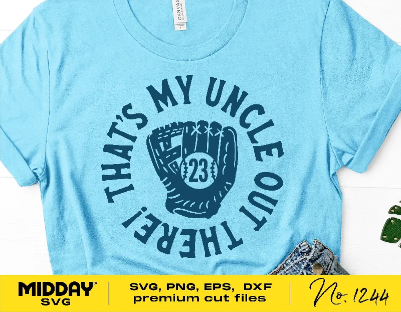 Relaxed Snapback Hat for Effortless Style-That's My Uncle Out There Svg, Baseball Nephew Svg Png, Family Baseball Svg Shirts, Funny Baseball, Svg Png Dxf Eps, Silhouette, Cricut