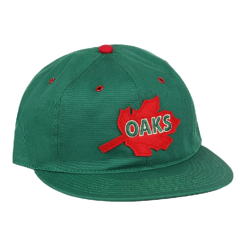 Trendy Floral Hat for Spring Vibes-Oakland Oaks Cotton Twill Ballcap