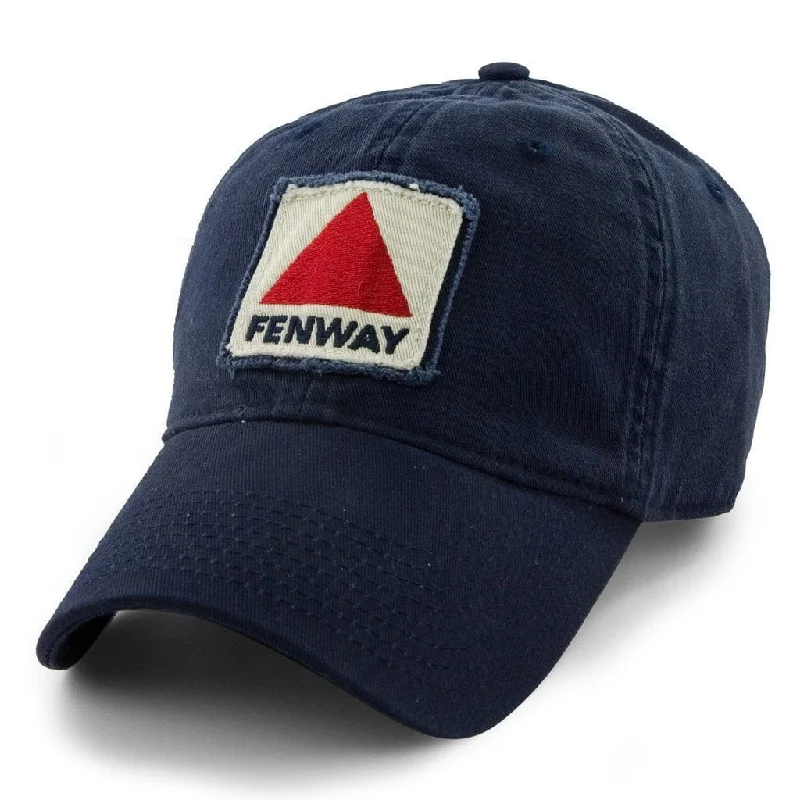 Chic Wide-Brim Hat for Fashion-Forward Looks-Boston Fenway Patch "Pastime" Adjustable Navy Hat