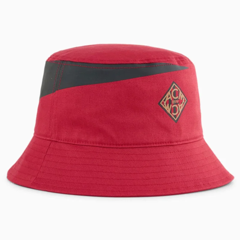 Unique Graphic Hat for Bold Statements-AC Milan FC 2024/25 Adult Culture Bucket Hat Football by Puma