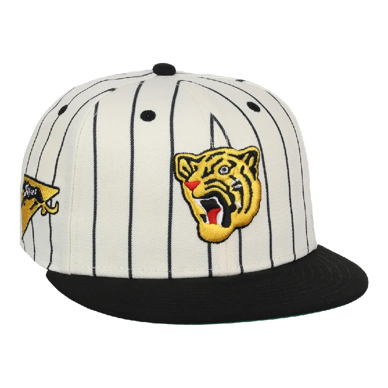 Cozy Ribbed Beanie for Added Warmth-Osaka Tigers EFF Pinstripe Fitted Ballcap