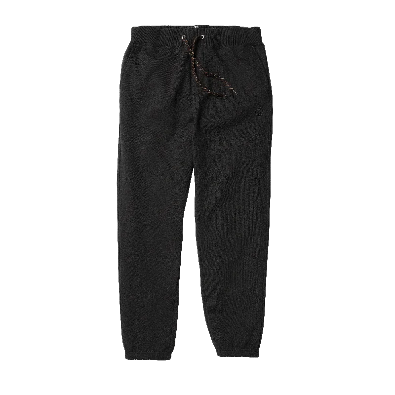 Comfortable Jogging Pants for Casual Days-Shweaty Fleece Pants - Black