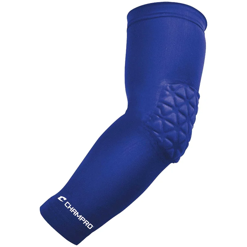 Outdoor Hat for Hiking and Camping-Champro FCAP Arm Sleeve with Elbow Padding - Royal