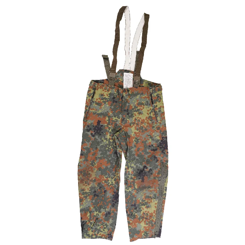 Soft Fleece Pants for Warmth in Winter-Flecktarn SympaTex Wet Weather Pants