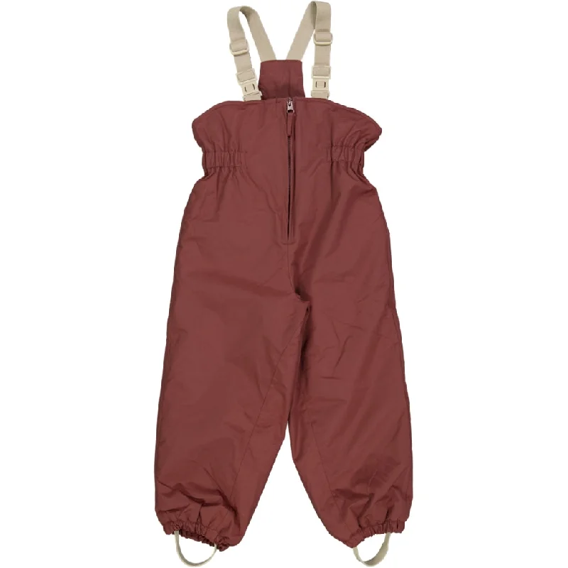 Vintage-Inspired Bell Bottom Jeans for Retro Look-Ski Pants Sal Tech - maroon