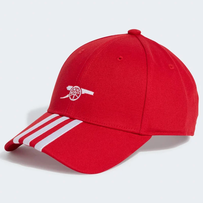 Trendy Floral Hat for Spring Vibes-Arsenal Home Baseball Cap Footbll Soccer Red By Adidas