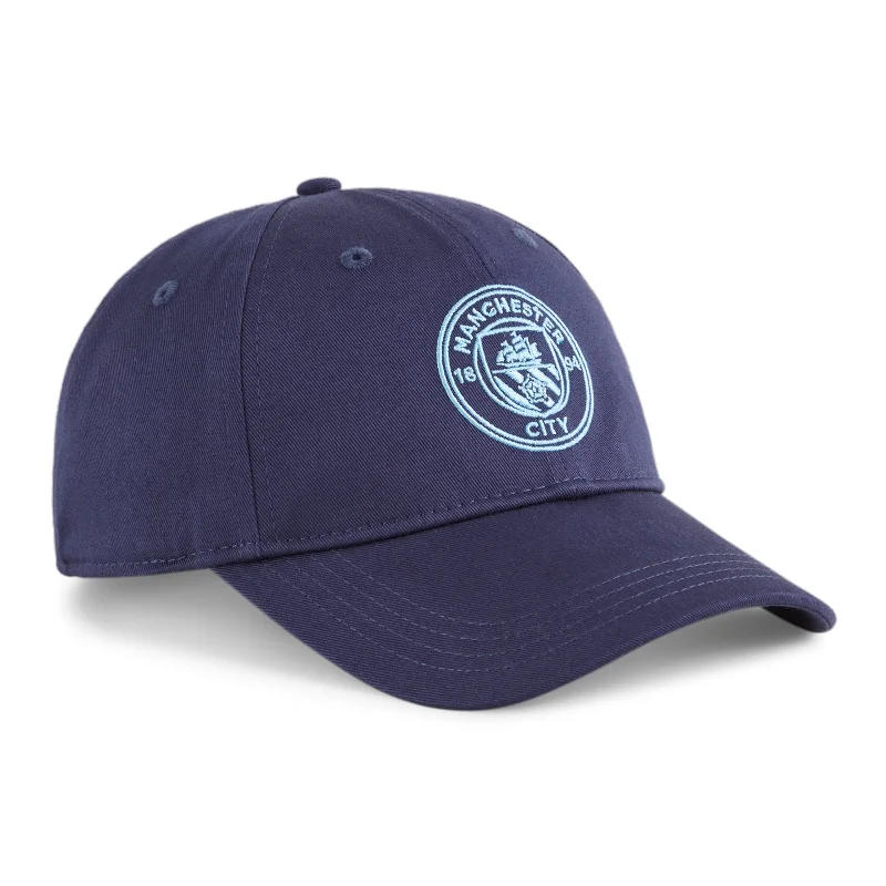 Casual Snapback Hat for Day-to-Day Wear-Manchester City FC 2024/25 Adult Ess Cap Football by Puma