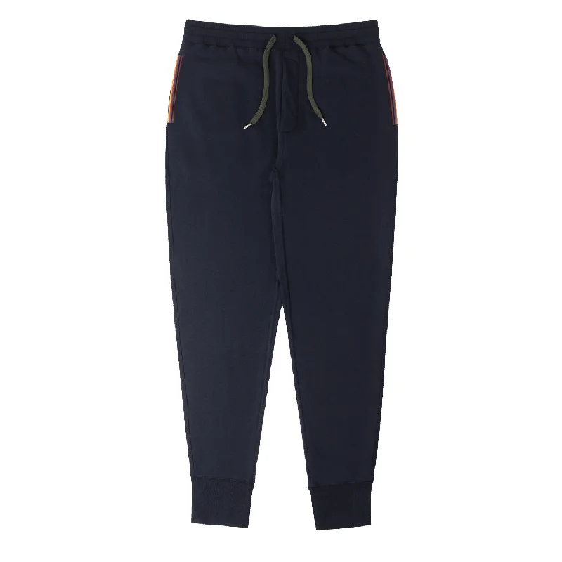 Stylish Tapered Pants for Sleek Silhouette-Paul Smith Lounge Pants Navy