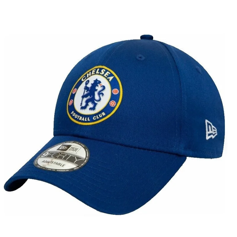 Elegant Cloche Hat for Vintage-Inspired Fashion-Chelsea FC Adult 9FORTY Cap Adjustable Snapback Football (Soccer) By New Era