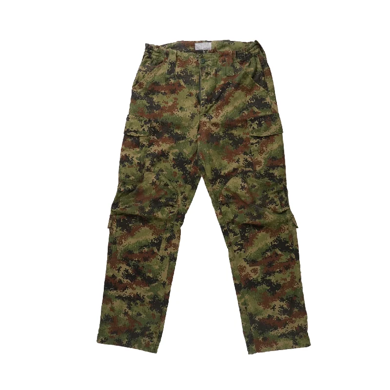 Wide-Legged Palazzo Pants for Breezy Style-Issued Serbian M2010 Pixel Field Pants (Modern Cut)