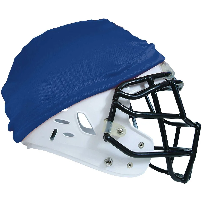 Premium Leather Cap for Luxe Style-Champro FXA11 Football Helmet Scrimmage Cap - Royal