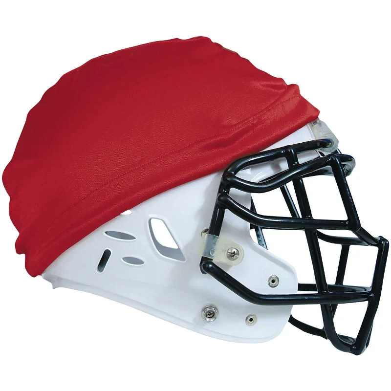 Fashionable Wool Beanie for Chilly Days-Champro FXA11 Football Helmet Scrimmage Cap - Scarlet