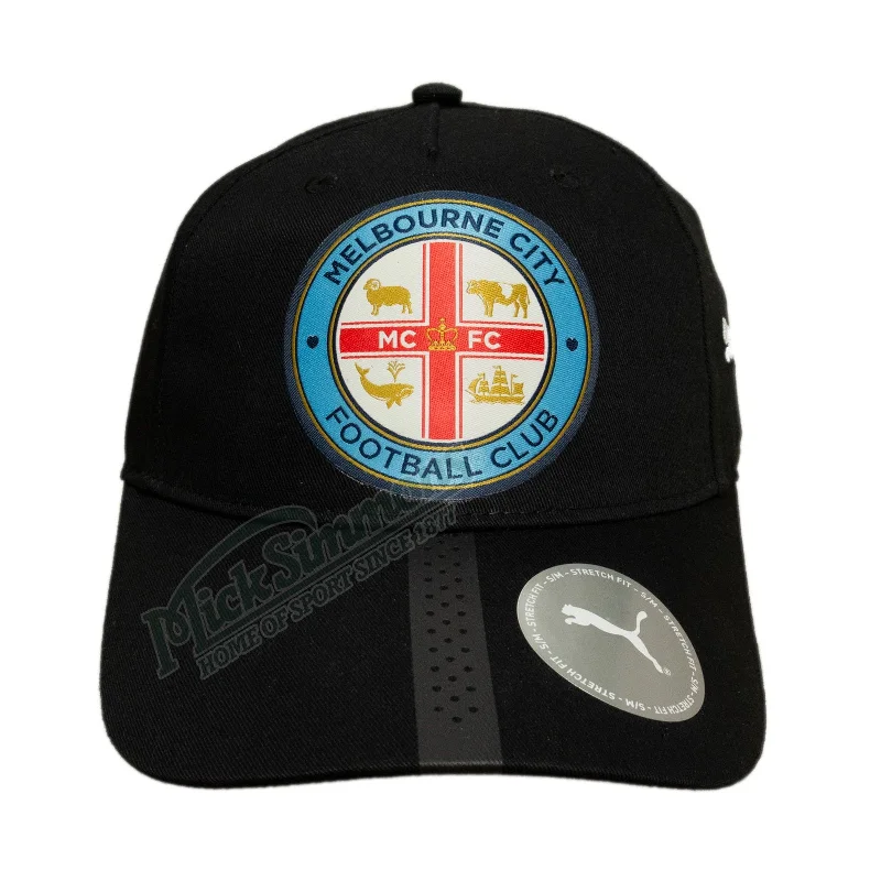 Classic Canvas Hat for Versatile Styling-Melbourne City FC 2024/25 Adult Team Cap Football by Puma