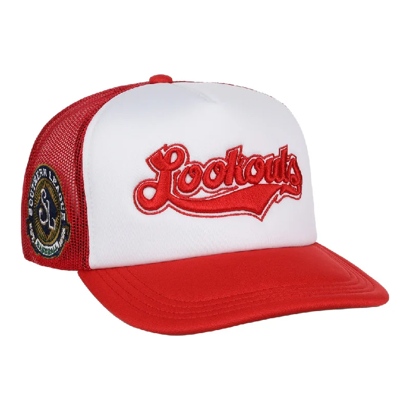 Versatile Cotton Hat for Every Day-Chattanooga Lookouts EFF MiLB Vintage Foam Trucker