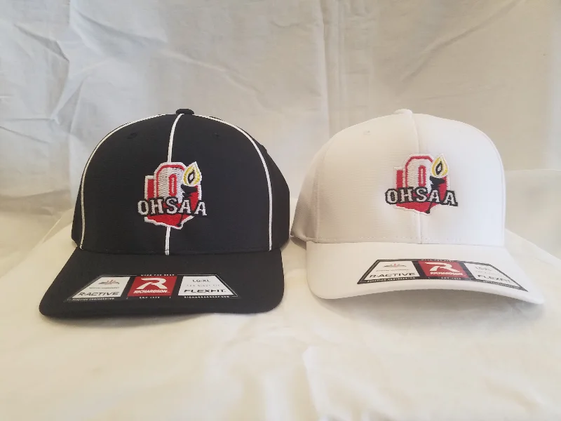 Casual Baseball Cap for Sports Fans-OHSAA Richardson Pulse Flexfit Officials Hat