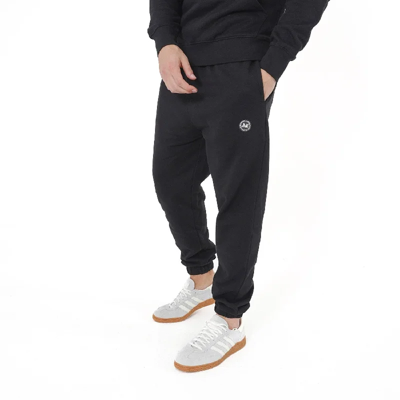 Soft Fleece Pants for Warmth in Winter-Athletic Sweatpants Black