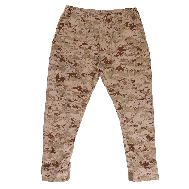 Fashionable Printed Trousers for Bold Style-Saudi National Guard Digital Field Pants