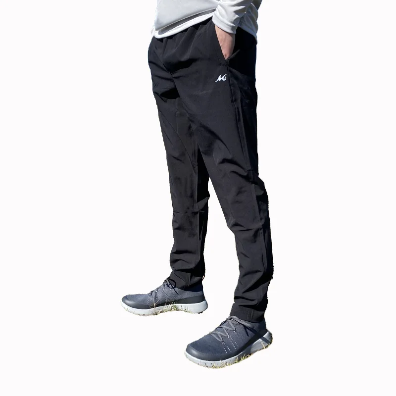 Stylish Tapered Pants for Sleek Silhouette-Men's Woven Athletic Pants