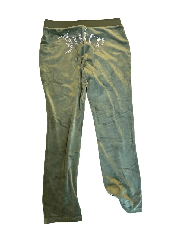 Trendy Distressed Jeans for Edgy Appeal-OG Big Bling Velour Track Pants—REJUICED