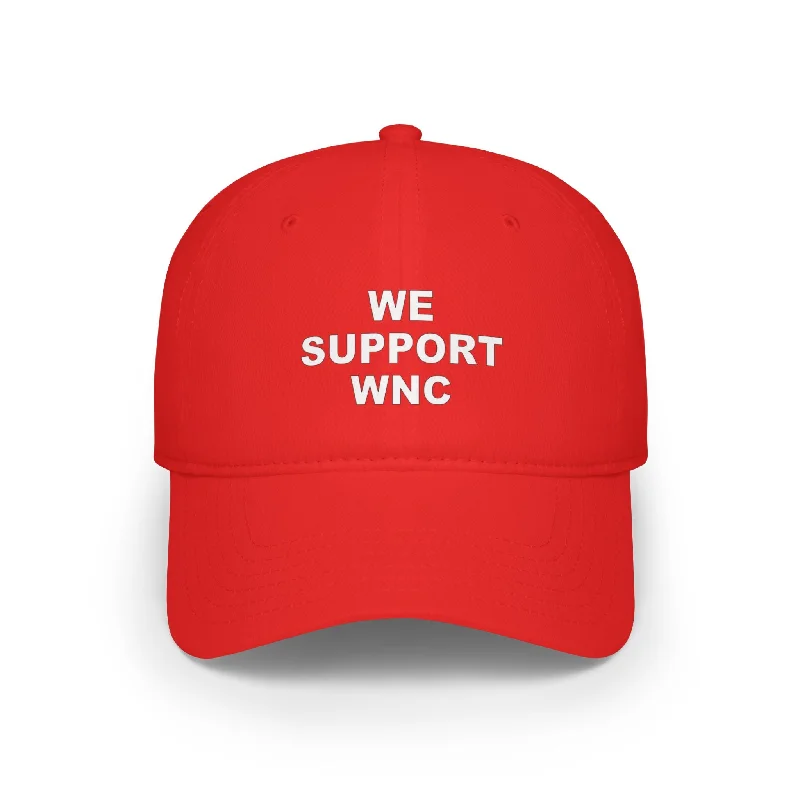 Sporty Running Cap for Athletic Performance-We Support WNC Low Profile Baseball Cap