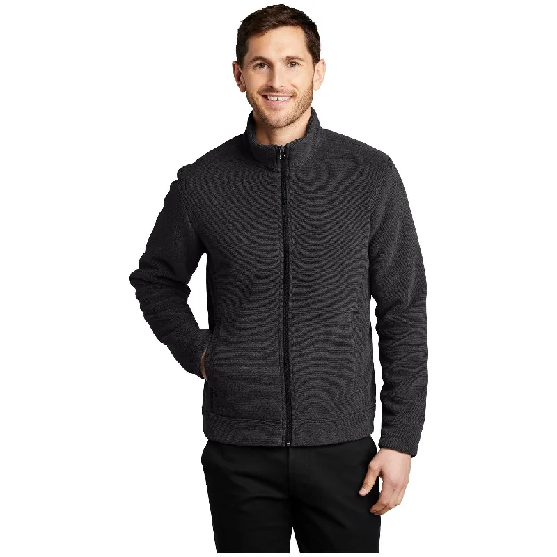 Versatile Outdoor Jacket for All-Weather Wear-Port Authority  ®  Ultra Warm Brushed Fleece Jacket. F211 - Port Authority F211