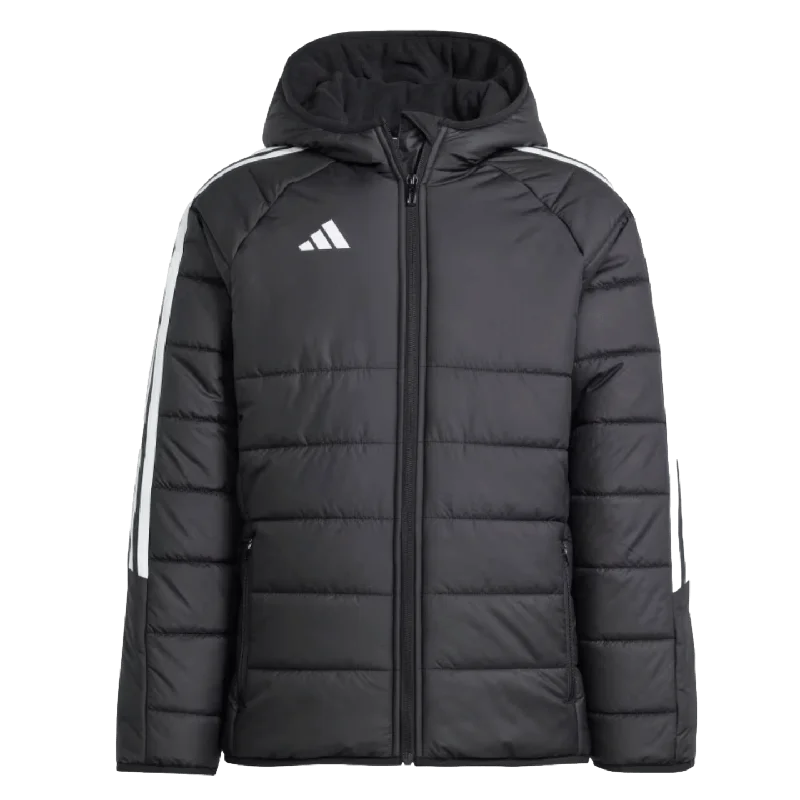 Slim-Fit Cotton Jacket for Easy Layering-Adidas Tiro 24 Youth Winter Jacket