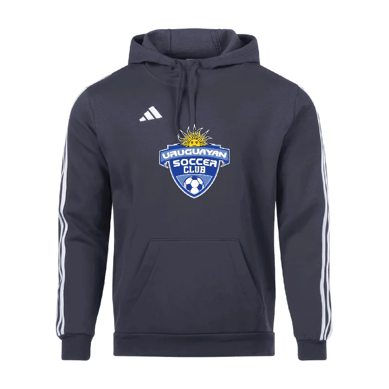 Comfortable Hoodie for Relaxing Days-Uruguayan SC FAN adidas Tiro 23 League Hoodie Grey