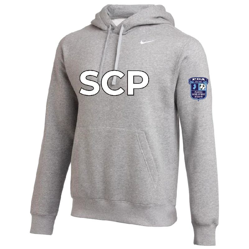 Graphic Hoodie for Unique Designs-PDA-SCP FAN (Transfer) Nike Club Hoodie Grey