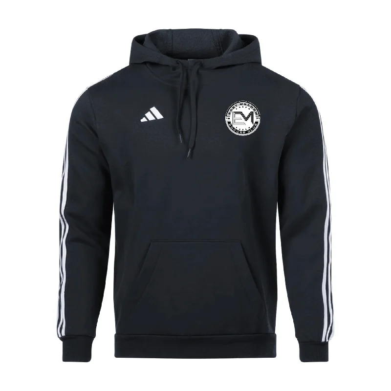 Stylish Hoodie with Patches for a Unique Look-EMSC FAN (Supporter) adidas Tiro 23 League Hoodie Black