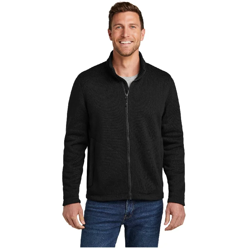 Slim-Fit Cotton Jacket for Easy Layering-Port Authority ®  Arc Sweater Fleece Jacket F428 - Port Authority F428