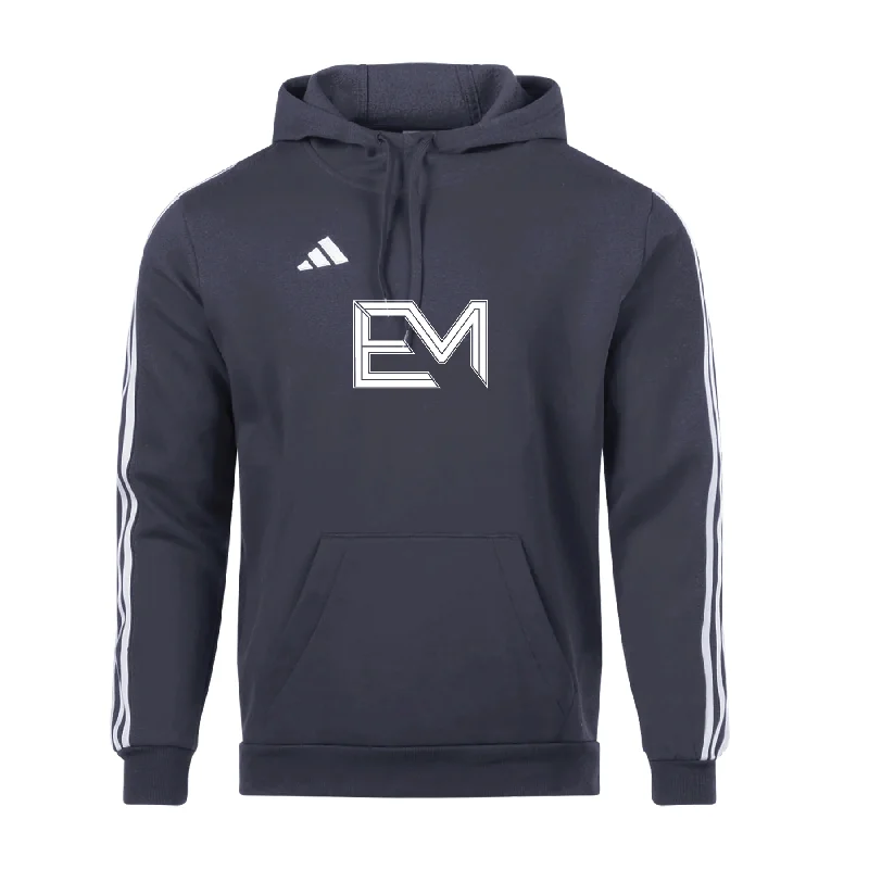 Comfortable Cotton Hoodie for All-Day Wear-EMSC Farmingdale (Icon) adidas Tiro 23 League Hoodie Grey