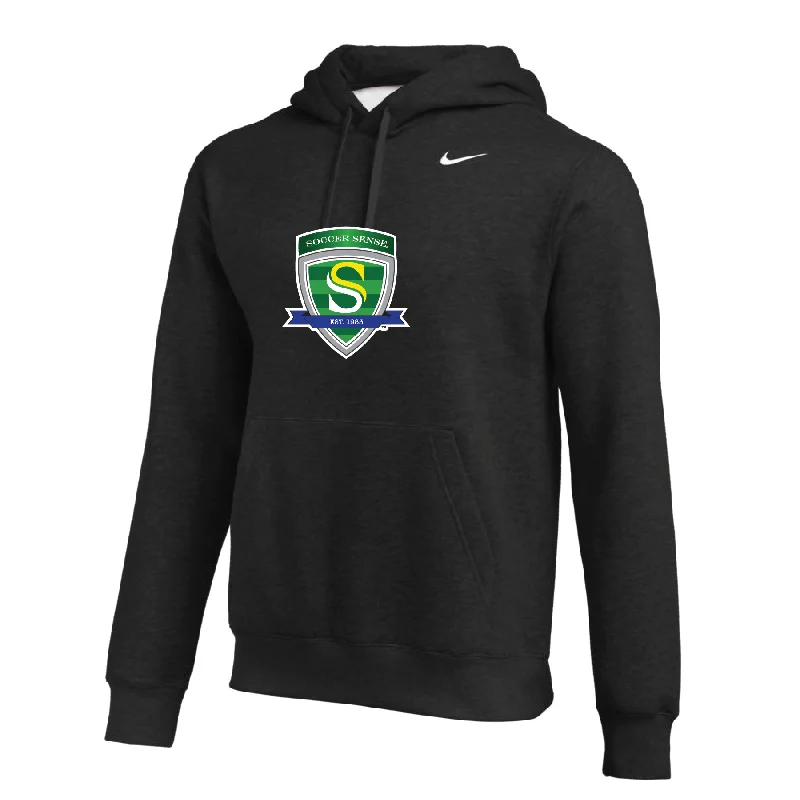 Comfortable Hoodie for All-Day Comfort-Soccer Sense Nike Club Hoodie Black