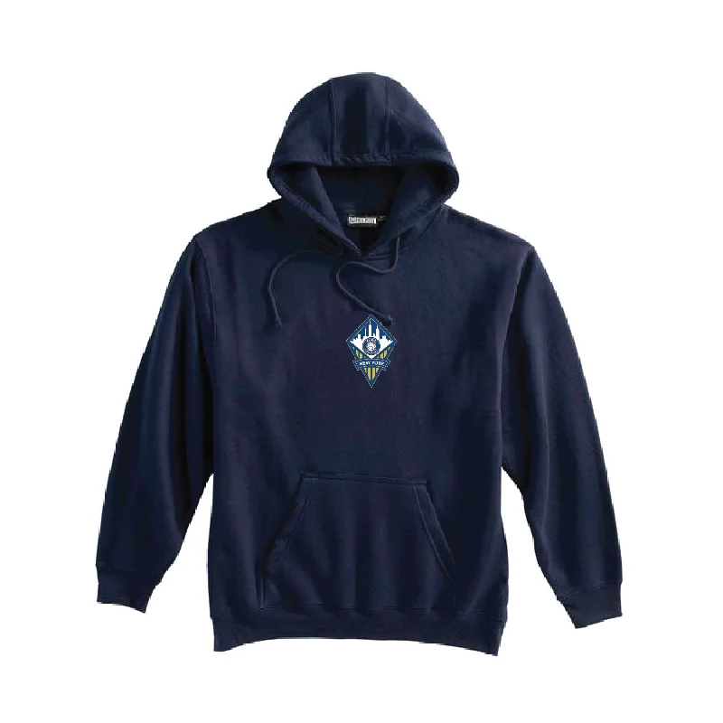 Lightweight Performance Hoodie for Running-FA Euro New York MLS NEXT (Patch) Pennant Super 10 Hoodie Navy