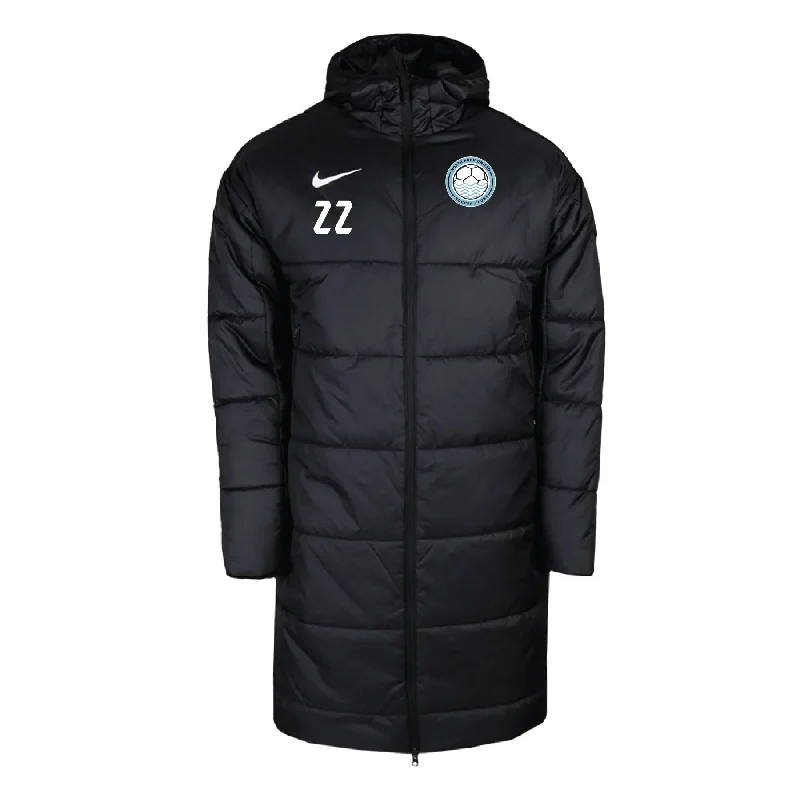 Light Zip Jacket for Spring and Fall-North Folk United Soccer Club Nike Therma-Fit Academy Pro 24 SDF Jacket Black