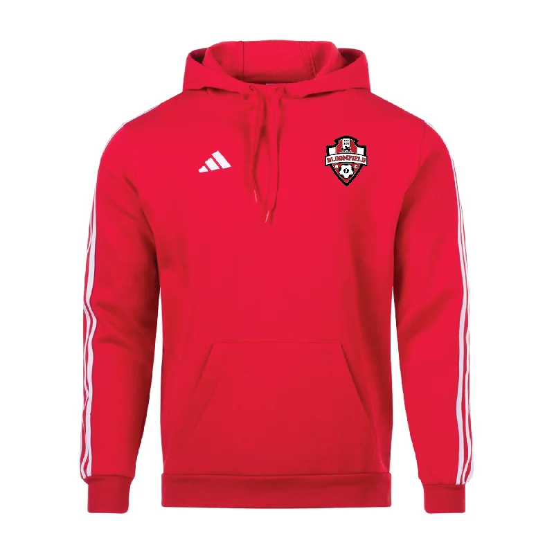 Hoodie with Bold Prints for Statement Fashion-Bloomfield SC FAN (Logo) adidas Tiro 23 League Hoodie Red