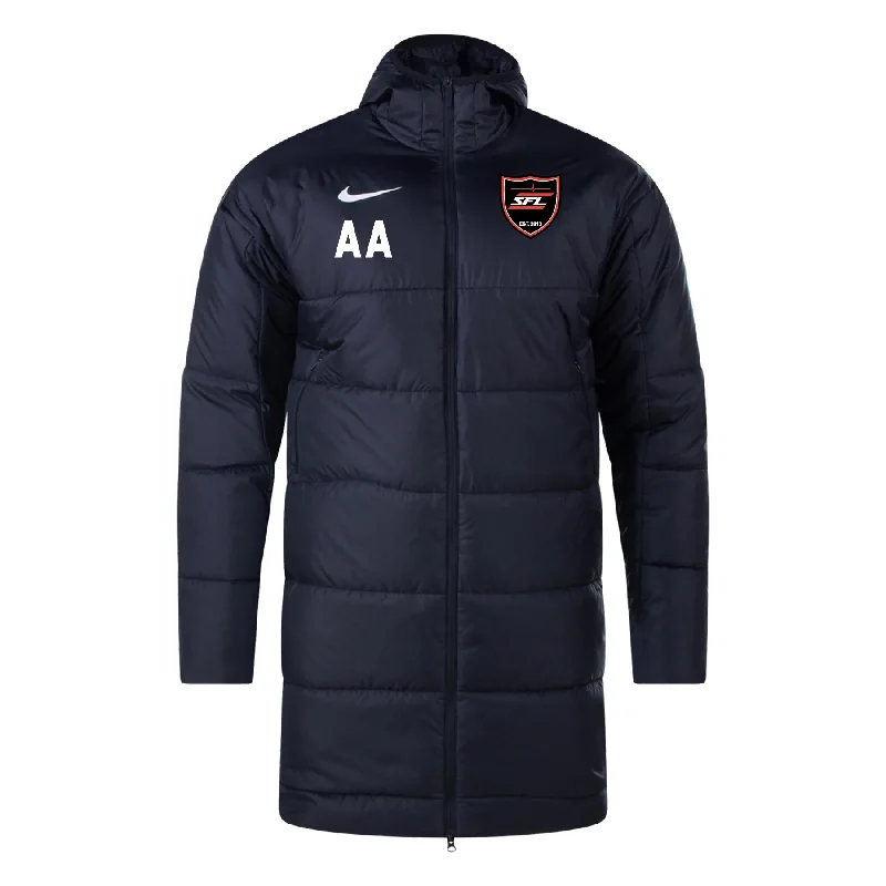 Classic Double-Breasted Jacket for Sophisticated Style-SFL Nike Therma-Fit Academy Pro 24 SDF Jacket Black