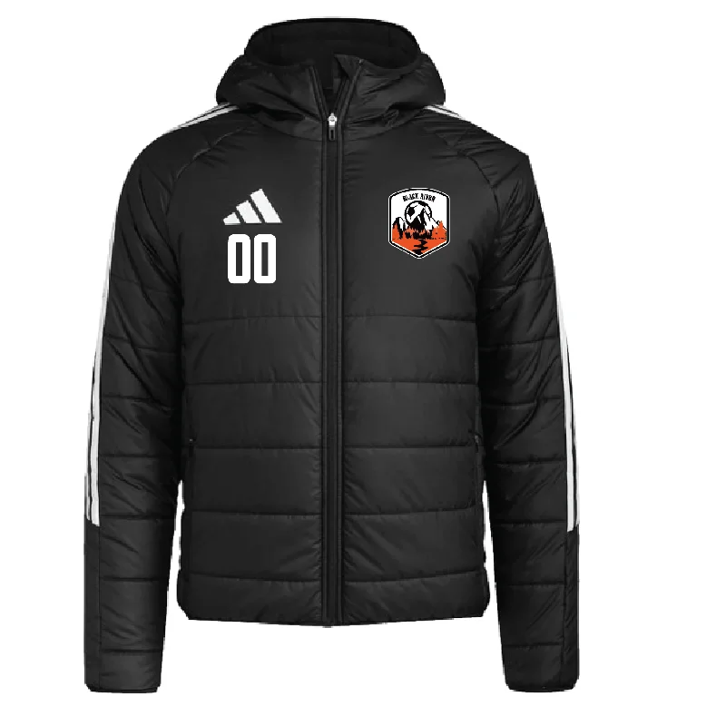 Sporty Baseball Jacket for Casual Outfits-Black River Athletics 2011 and Younger adidas Tiro 24 Winter Jacket