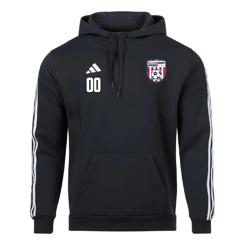 Trendy Cropped Hoodie for Fashionable Look-Soccer Stars United Miami adidas Tiro 23 League Hoodie Black