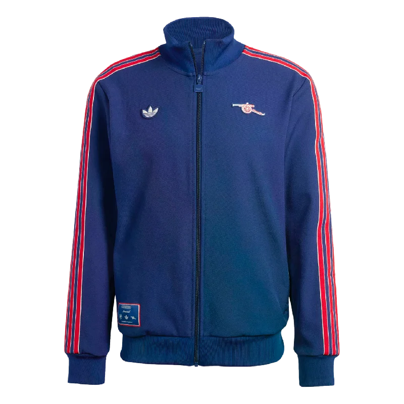 Stylish Cropped Jacket for Fashionable Look-Adidas Arsenal Icon Track Top Jacket