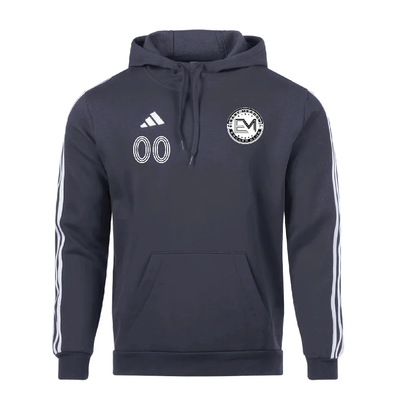 Comfortable Hoodie for Travel Days-EMSC Competitive (Supporter) adidas Tiro 23 League Hoodie Grey