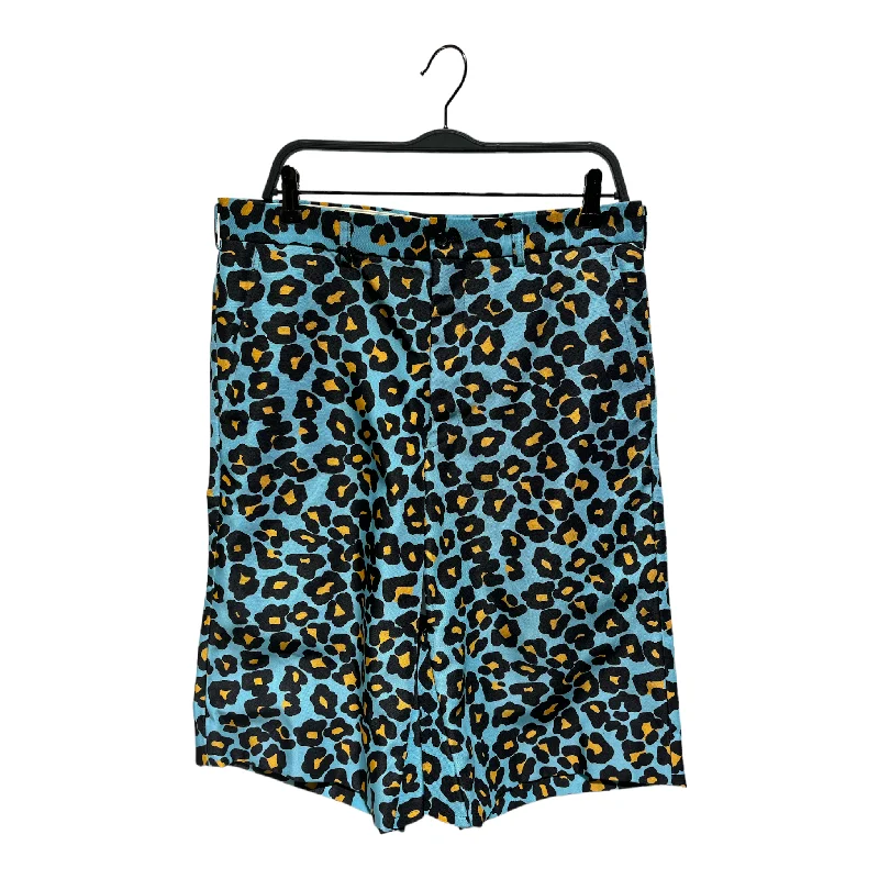 Trendy Cargo Shorts with Pockets for Convenience-COMME des GARCONS HOMME PLUS/Shorts/L/Cotton/MLT/All Over Print/leopard