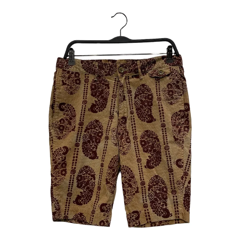 Classic Khaki Shorts for Timeless Fashion-KAPITAL/Corduroy Paisley Shorts/2/Cotton